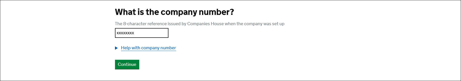 What is the company number?