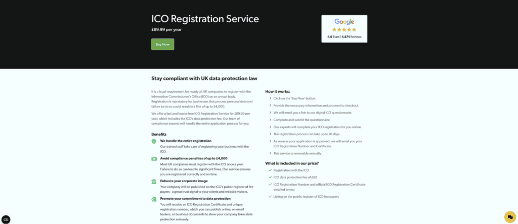 Do I Need to Pay the ICO Data Protection Fee? | 1st Formations