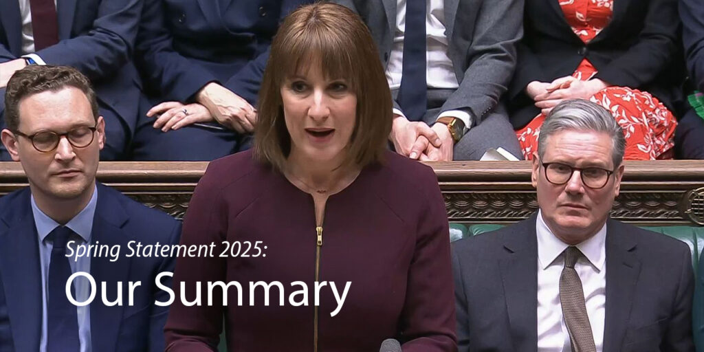 Chancellor Reeves delivers the Spring Statement 2025 in the House of Commons