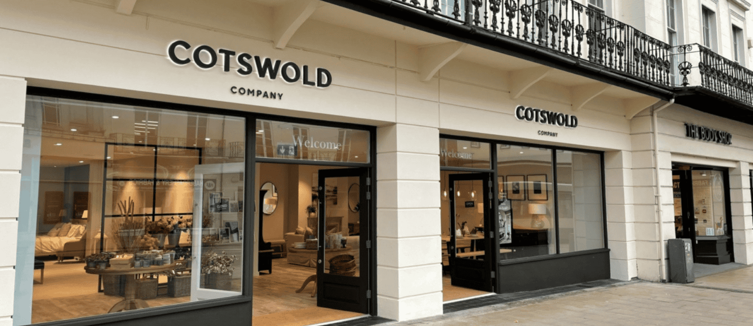 The Cotswold Company store in Leamington Spa.
