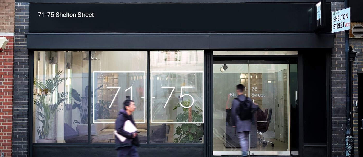 An external image of 71-75 Shelton Street, where many companies have their registered office address.