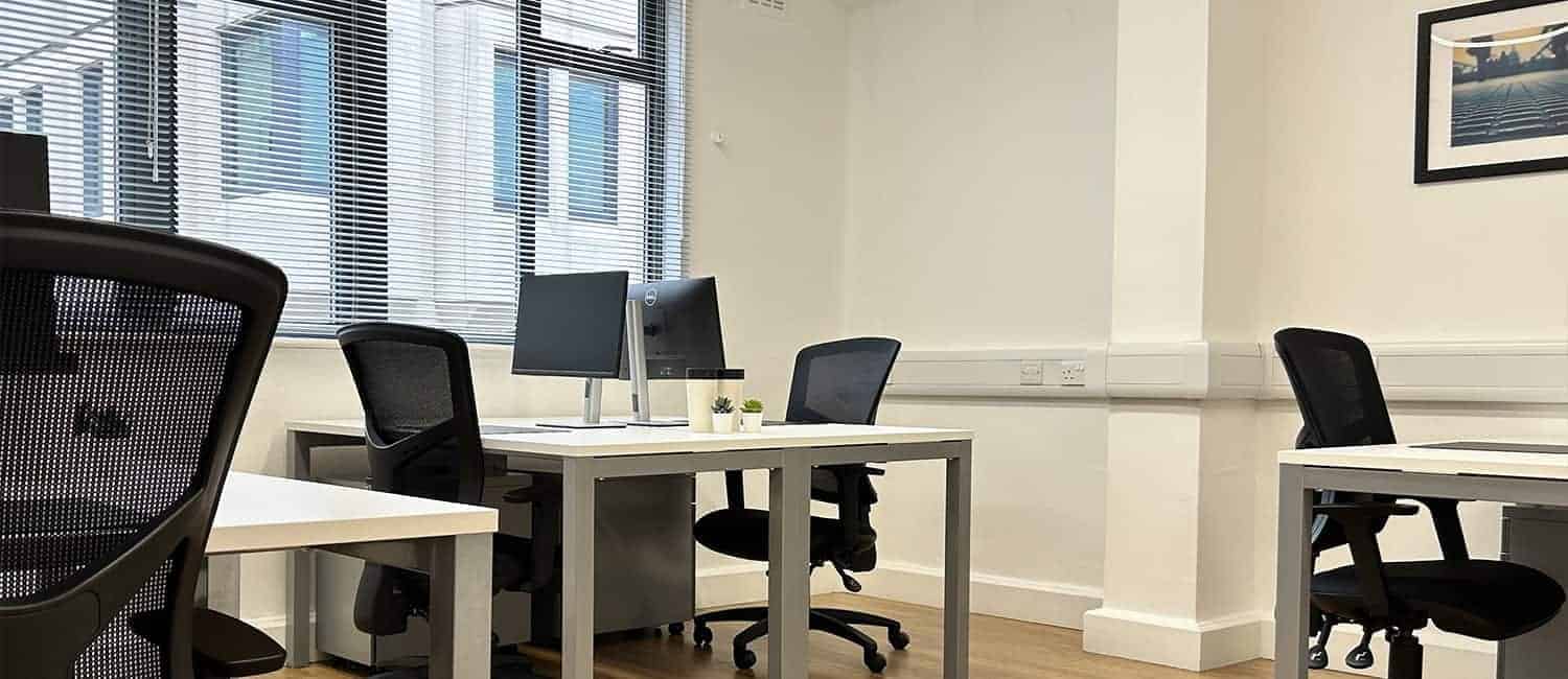 Serviced office at 1st Formations.