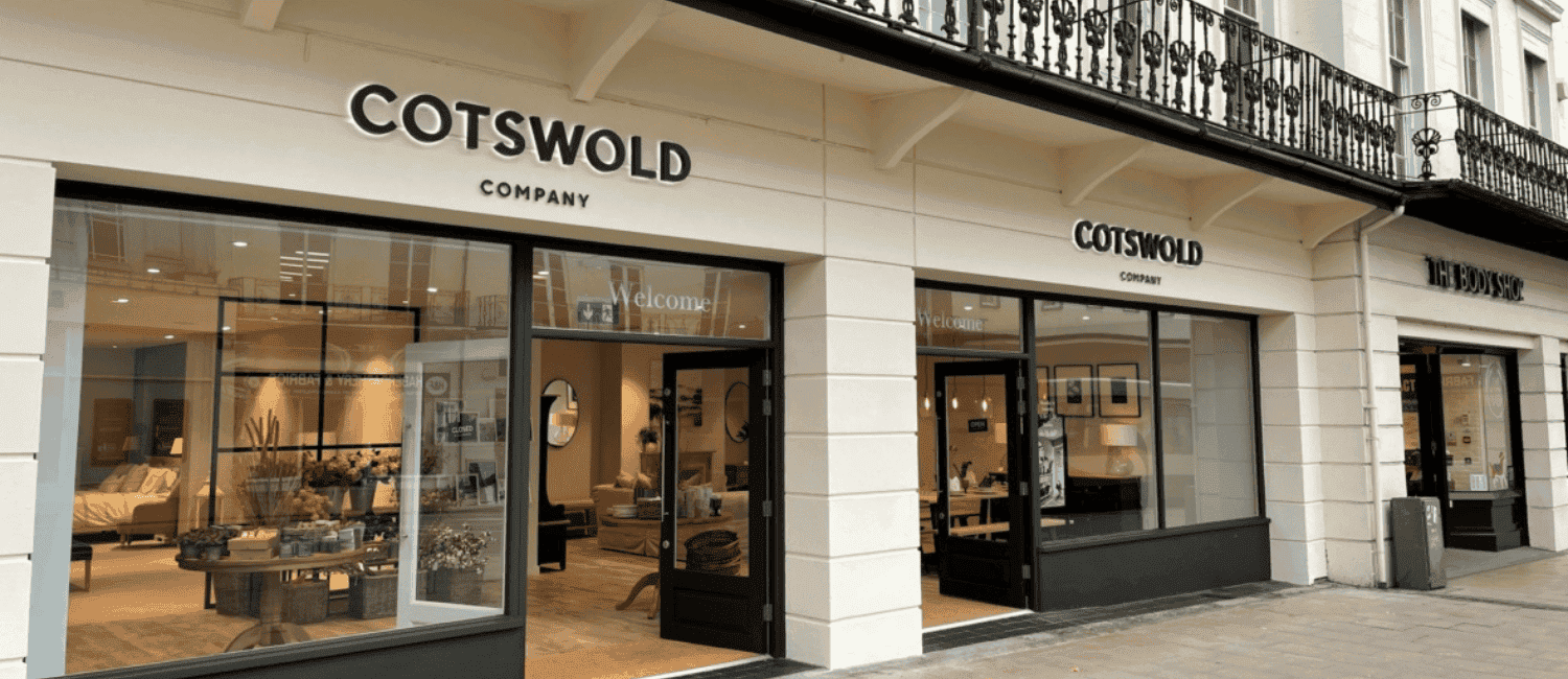 The Cotswold Company store in Leamington Spa.