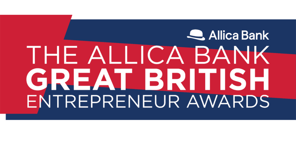The Allica Bank Great British Entrepreneur Awards logo